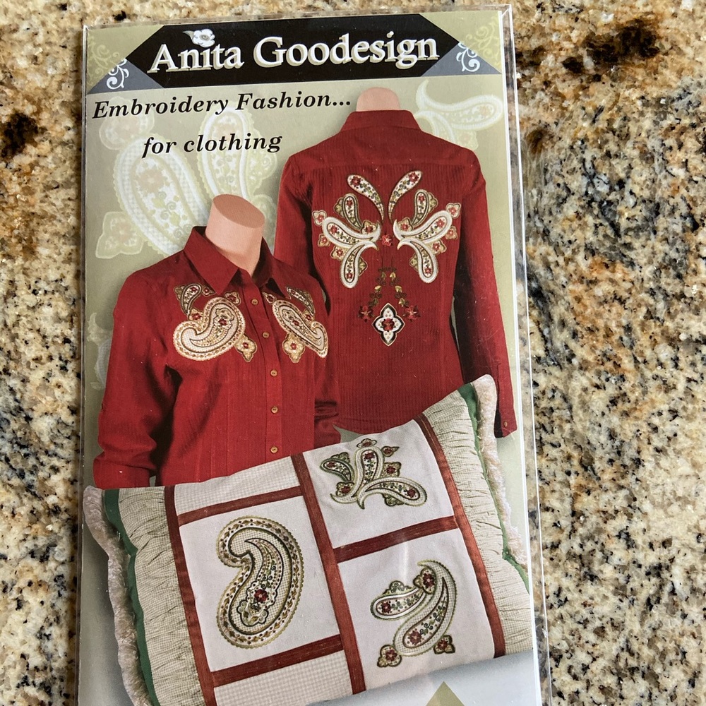 Anita Goodesign Embroidery CD -74 Designs “NEW”